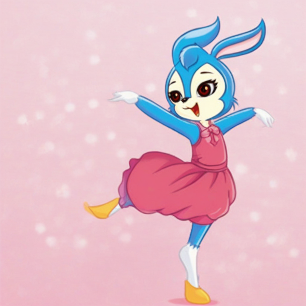 12513-783536351-solo,animal ears,open mouth,rabbit ears,smile,furry,happy,1girl,standing,standing on one leg,full body,brown eyes,blush,gloves,o.png